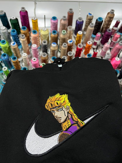 Giorno Giovanna JoJo's swoosh
