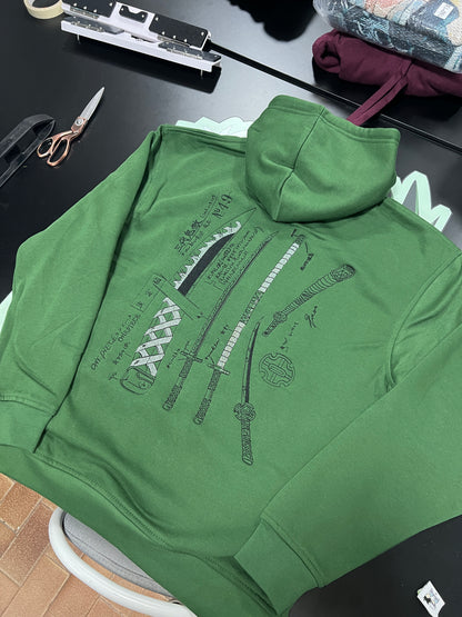 Zoro Minimalist One Piece (Extra Grande) + bordado delante
