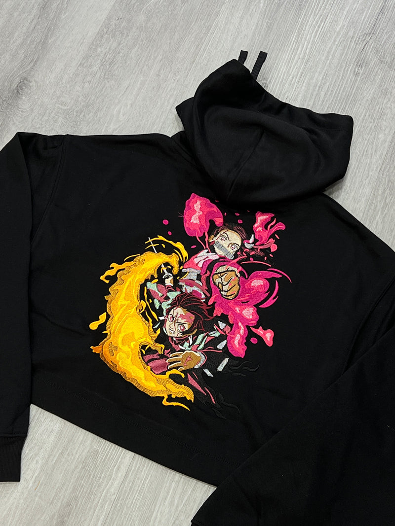 TanjiroNezuko Demon Slayer              Extra Grande + bordado delante