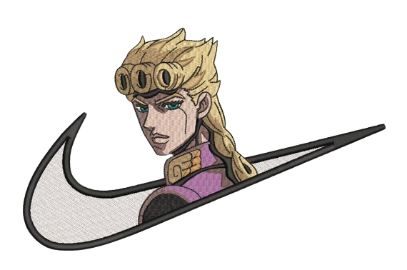 Giorno Giovanna JoJo's swoosh
