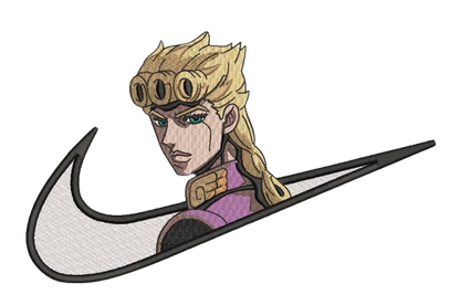 Giorno Giovanna JoJo's swoosh
