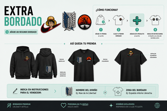 ✨🧵 Bordado Extra 🧵✨