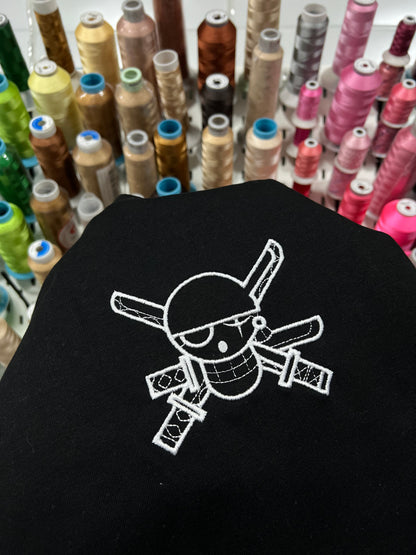 Zoro Minimalist One Piece (Extra Grande) + bordado delante