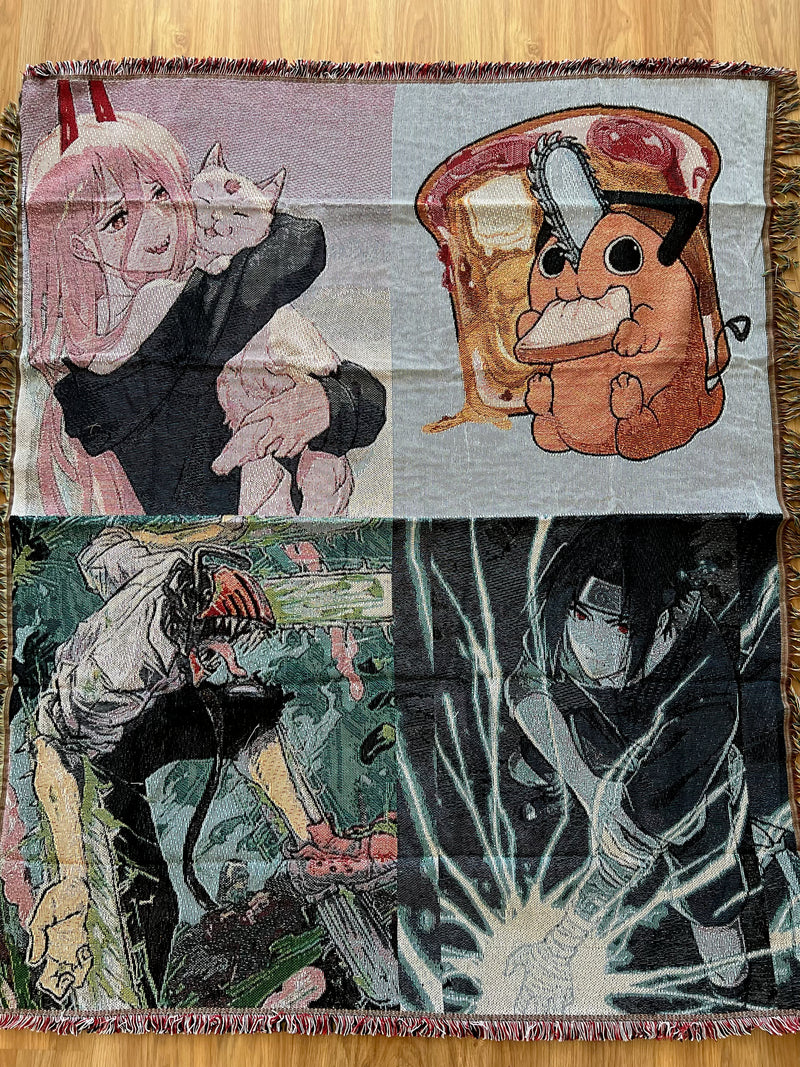 Chainsawman + Sasuke Tapestry