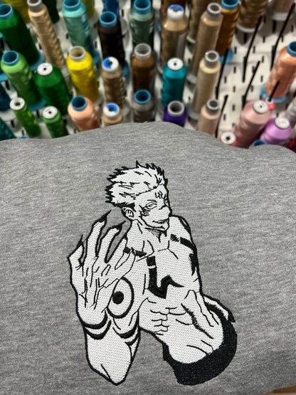 Sukuna Blanco & Negro /Jujutsu Kaisen