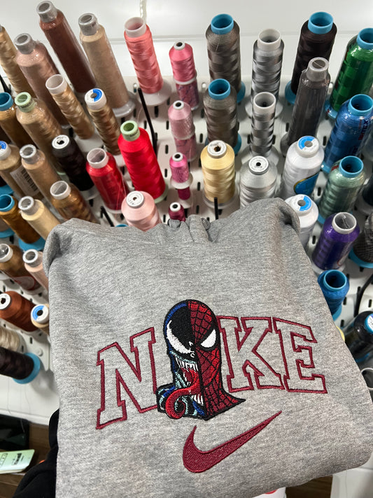 Spiderman venom swoosh