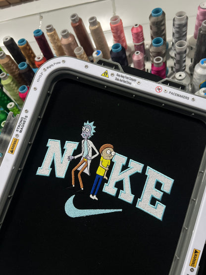 Rick and Morty swoosh