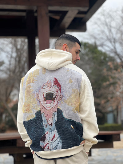 🧿⛩️Tapestry Jujutsu Kaisen Hoodie⛩️🧿