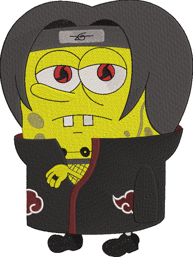 Itachi x Spongebob Naruto