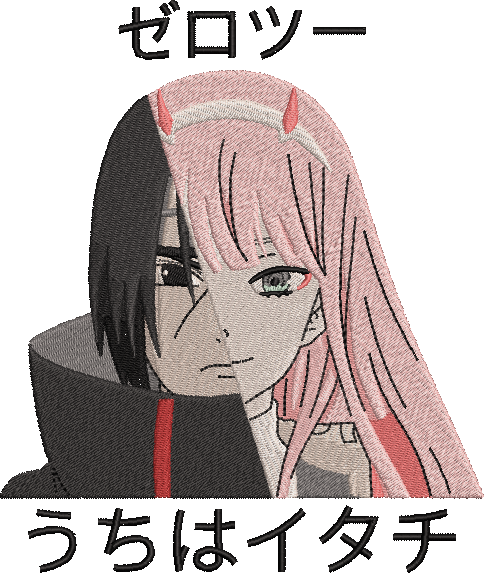 Itachi x Zero Two Naruto