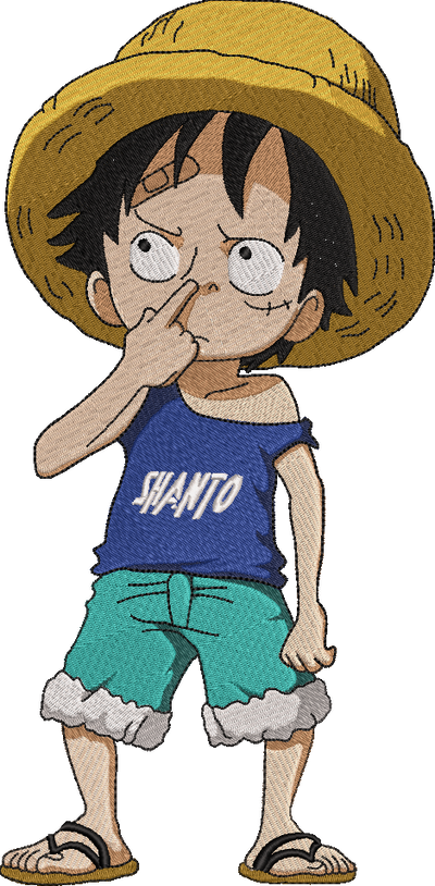 Luffy Mocos One Piece