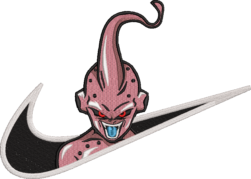 Swoosh Majin Buu Demon Slayer