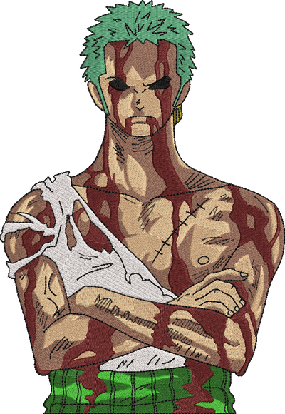 Nothing Happened Zoro color One Piece