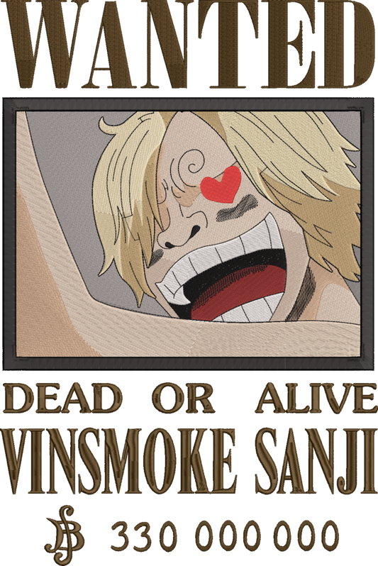 Sanji Bounty One Piece