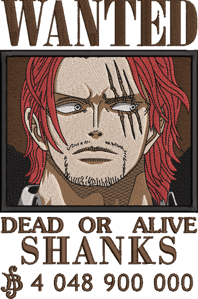 Shanks Bounty One Piece T-Shirt