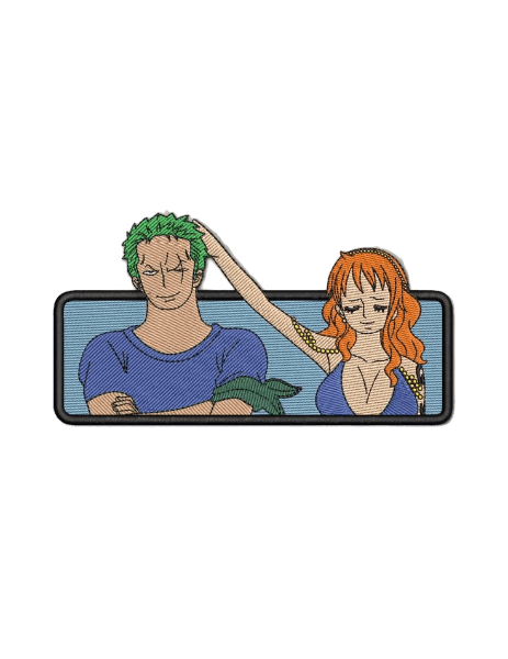 Zoro and Nami One Piece