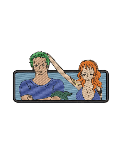 Zoro and Nami One Piece