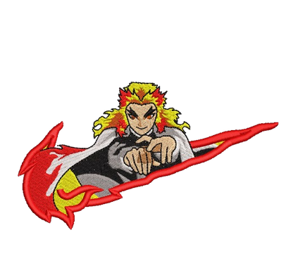 Swoosh Rengoku Demon Slayer